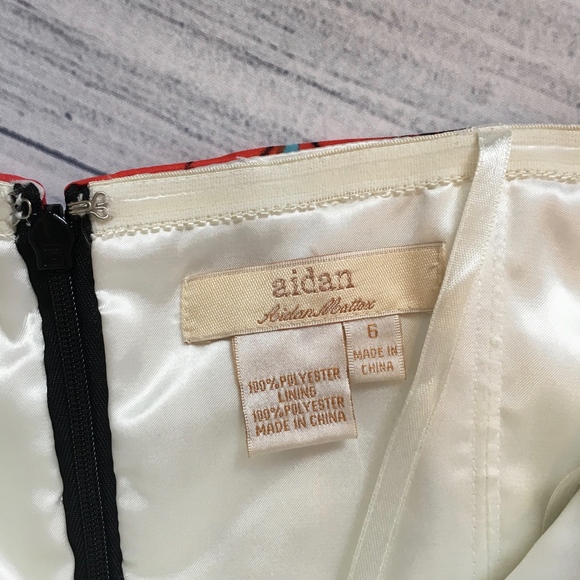 Strapless Sweetheart Feather Print High-Low Gown-6 - Picture 6 of 8